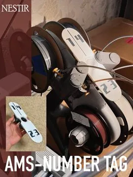 AMS 編號標籤 相片 3